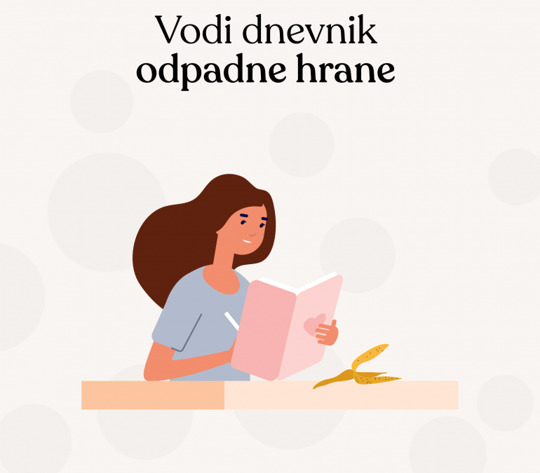 Slovenija meri količine odpadne hrane v gospodinjstvih – Dnevnik odpadne hrane